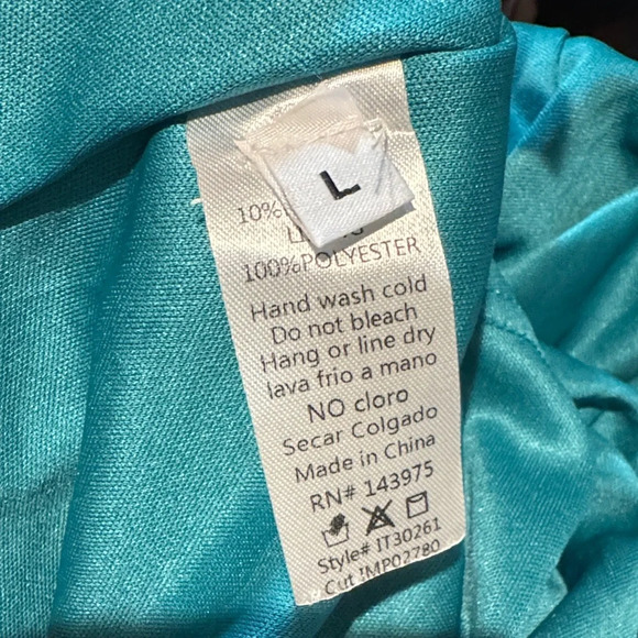 Judith March Teal Sequin Butterfly Camisole - Picture 5 of 8